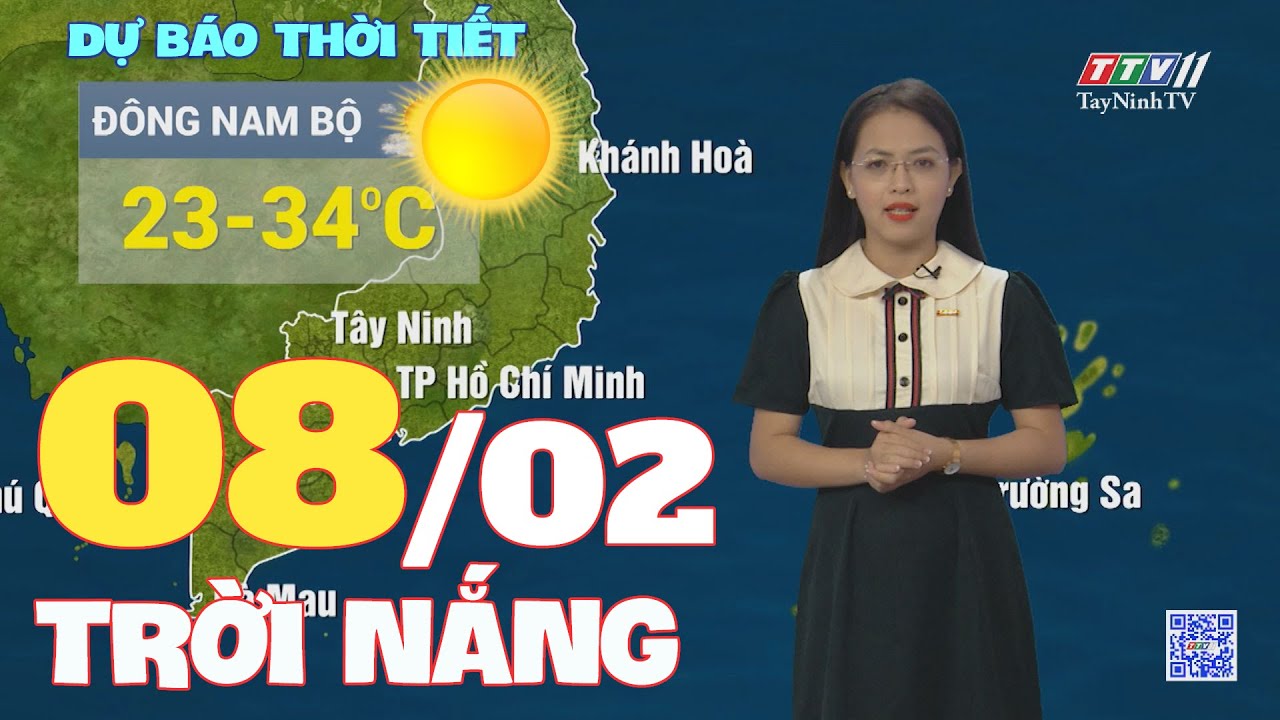 Bản tin thời tiết 08-02-2024 | TayNinhTVEnt